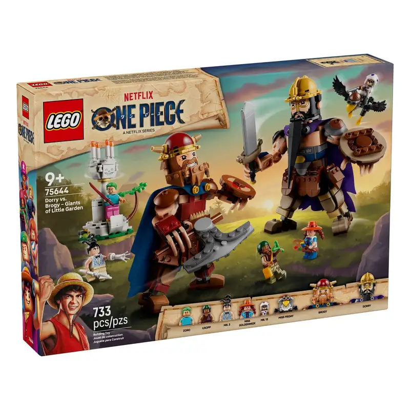 Lego One Piece 75644 Dorry Vs Brogy: Gigantes De Little Garden