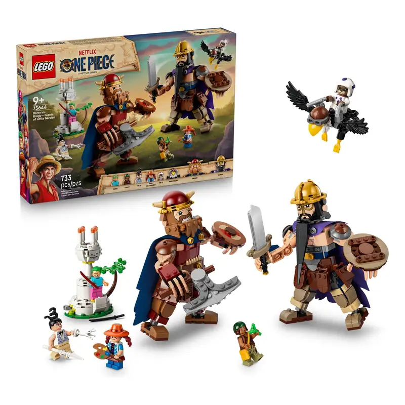 Lego One Piece 75644 Dorry Vs Brogy: Gigantes De Little Garden