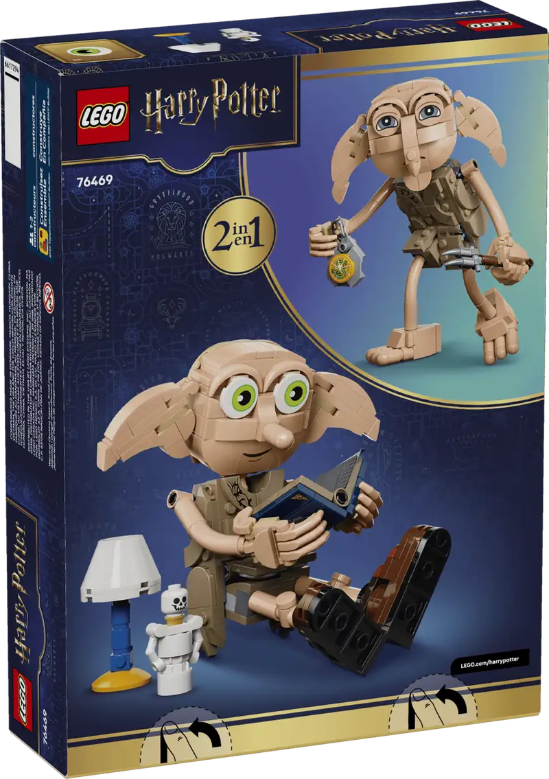 Lego Harry Potter 76469 Dobby El Elfo Libre