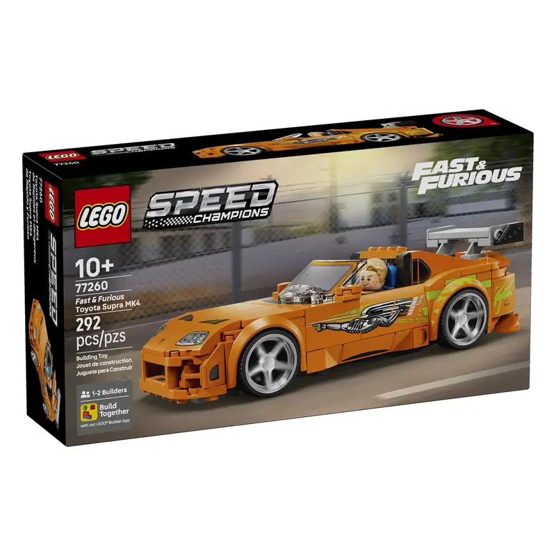 Lego Speed Champions 77260 Rapido Y Furioso: Toyota Supra Mk4