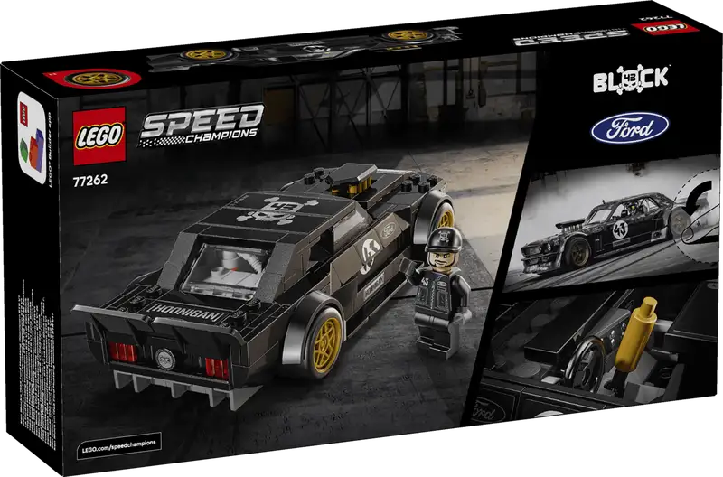 Lego Speed Champions 77262 Ford Mustang 1965 Hoonicorn V1 De Ken Block