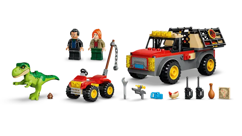 Lego Jurassic World 77978 Camion De Transporte Del T. Rex Joven