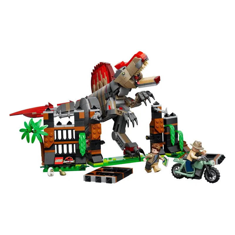 Lego Jurassic World 77982 Huida Del Dinosaurio Spinosaurus