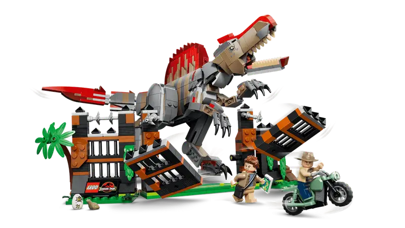 Lego Jurassic World 77982 Huida Del Dinosaurio Spinosaurus