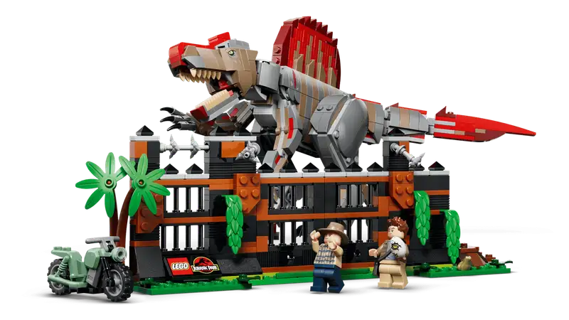 Lego Jurassic World 77982 Huida Del Dinosaurio Spinosaurus