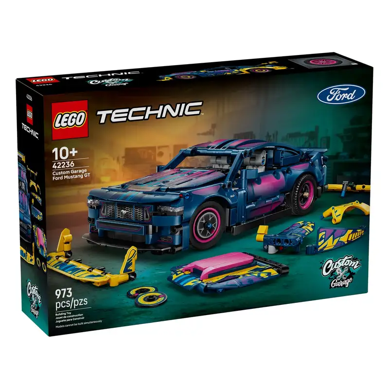 Lego Technic 42236 Taller De Tuning: Coche Ford Mustang GT