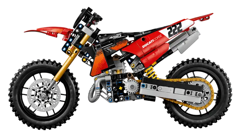 Lego Technic 42238 Motocicleta Ducati Desmo450 Mx Factory