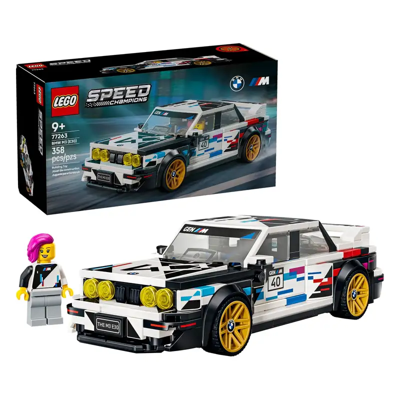 Lego Speed Champions 77263 Auto Bw, M3 (E30)