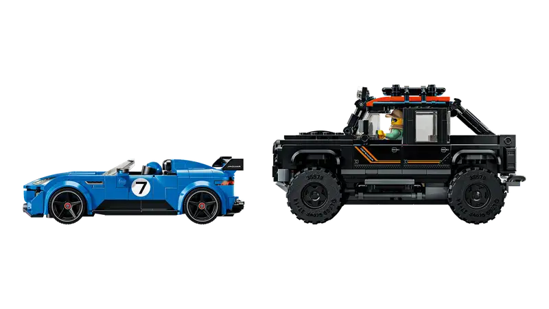Lego Speed Champions 77264 Jaguar Project 7 Y Land Rover Defender
