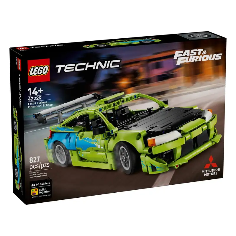 Lego Technic 42229 Rapido Y Furioso Mitsubishi Eclipse
