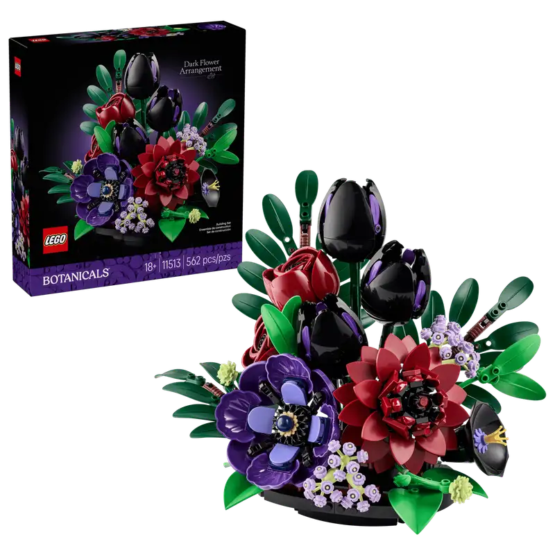 Lego Botanicals 11513 Arreglo Floral Oscuro