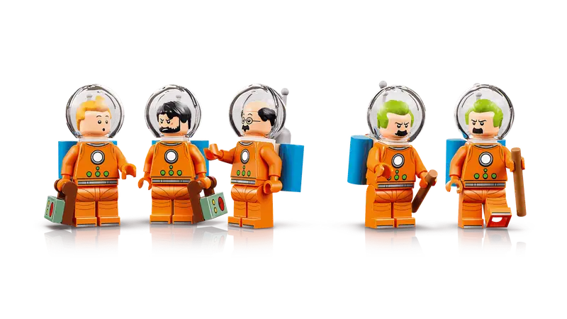 Lego Ideas 21367 Cohete Lunar De Tintin