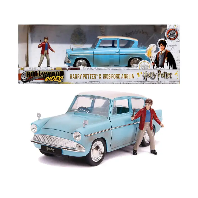 Mcfarlane Toys Harry Potter 31127 Carro Ford Harry Potter Escala 1:24