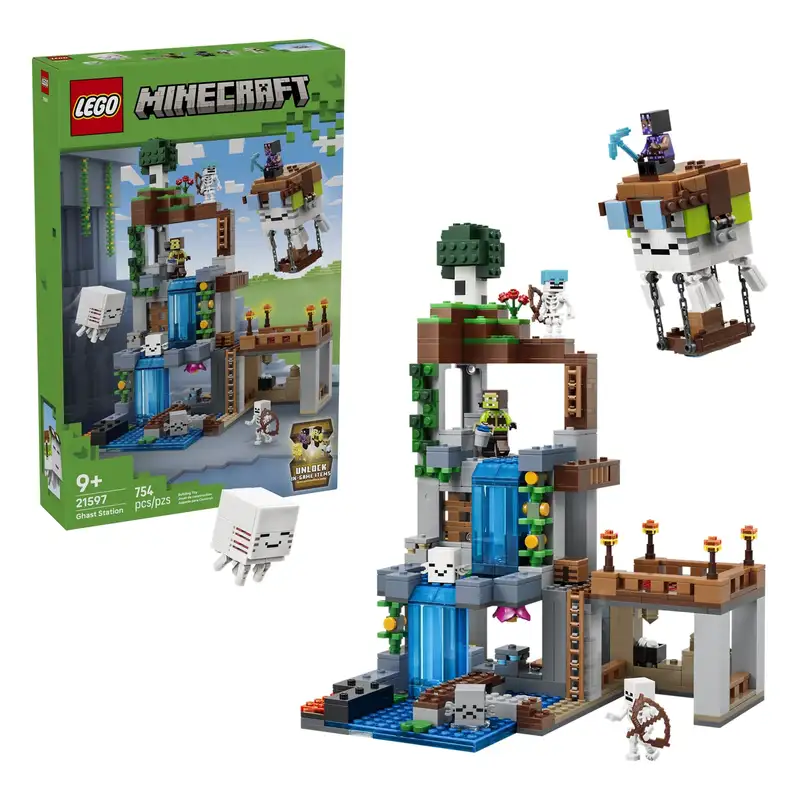 Lego Minecraft 21597 Estacion De Ghasts