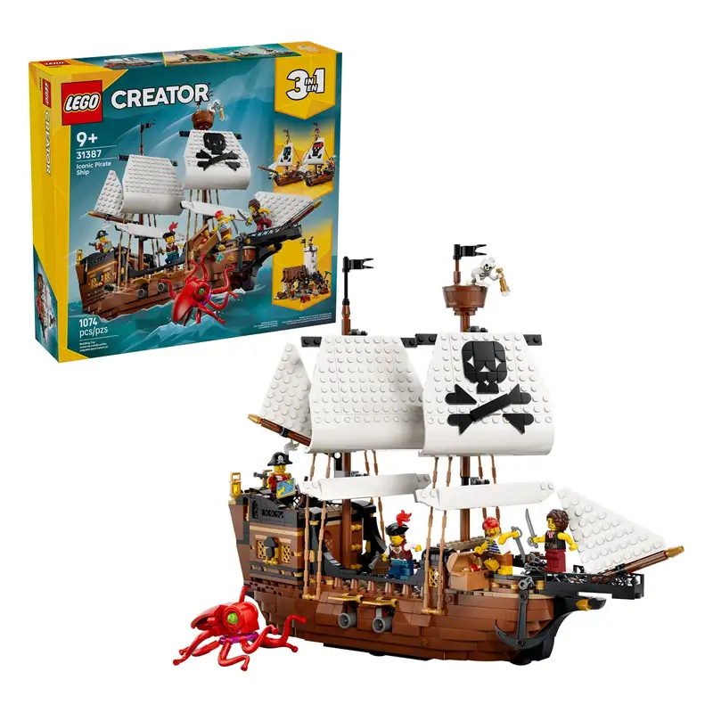 Lego Creator 31387 Barco Pirata Clasico
