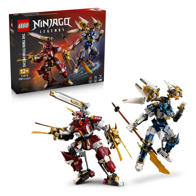 Lego Ninjago 71870 Titanes Robot Gemelos