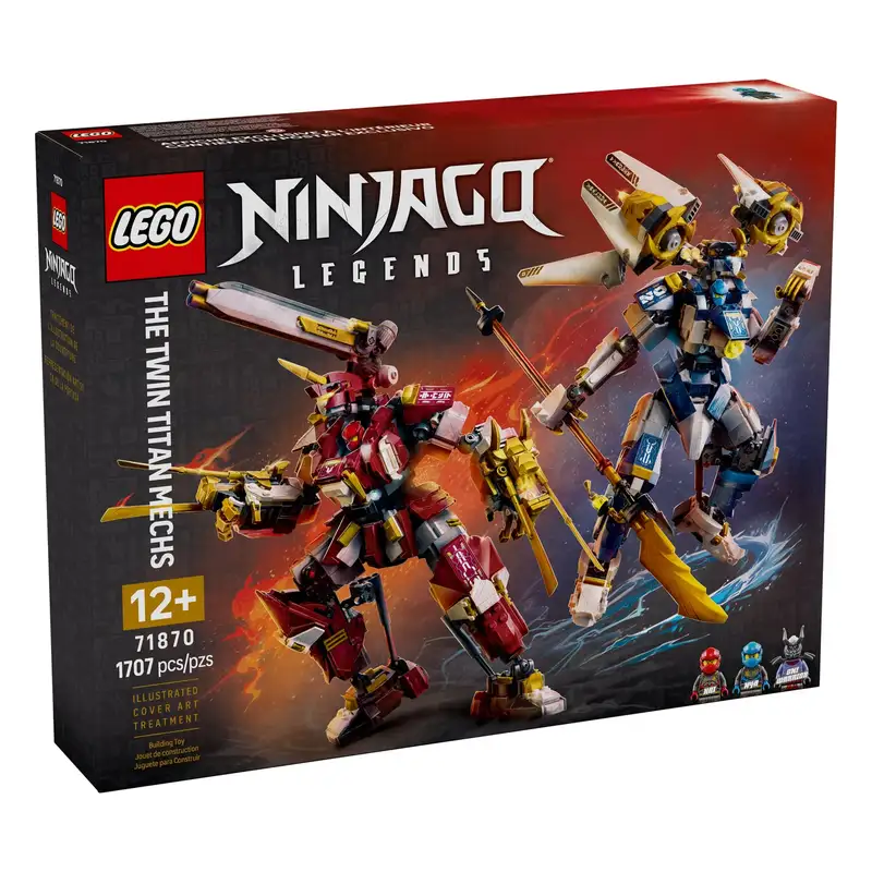 Lego Ninjago 71870 Titanes Robot Gemelos