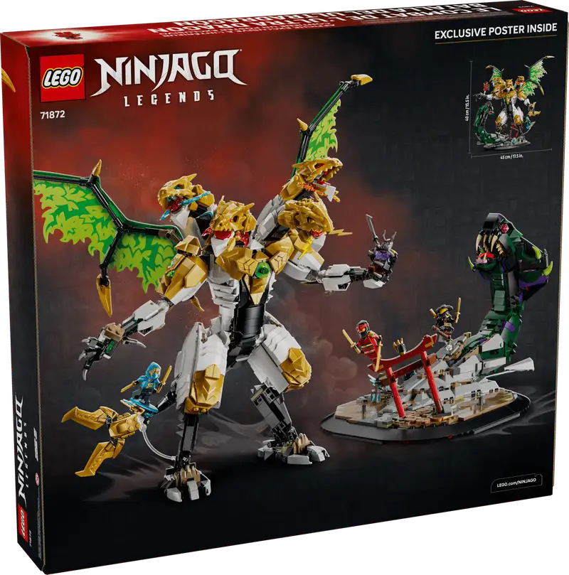 Lego Ninjago 71872 Batalla Del Ultradragon
