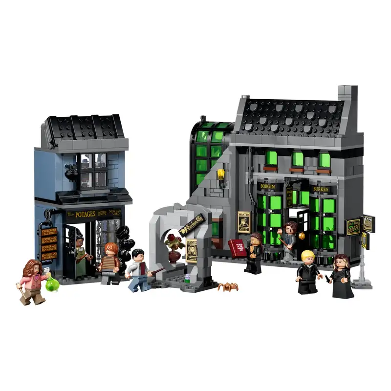 Lego Harry Potter 76471 Tiendas Magicas Del Callejon Knockturn Wiz