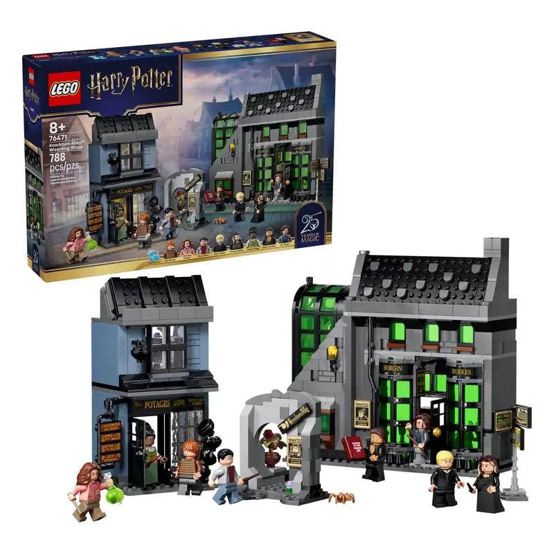 Lego Harry Potter 76471 Tiendas Magicas Del Callejon Knockturn Wiz