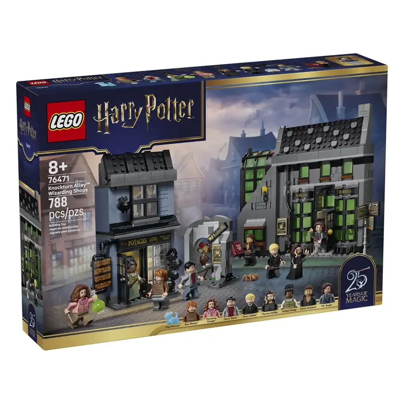 Lego Harry Potter 76471 Tiendas Magicas Del Callejon Knockturn Wiz