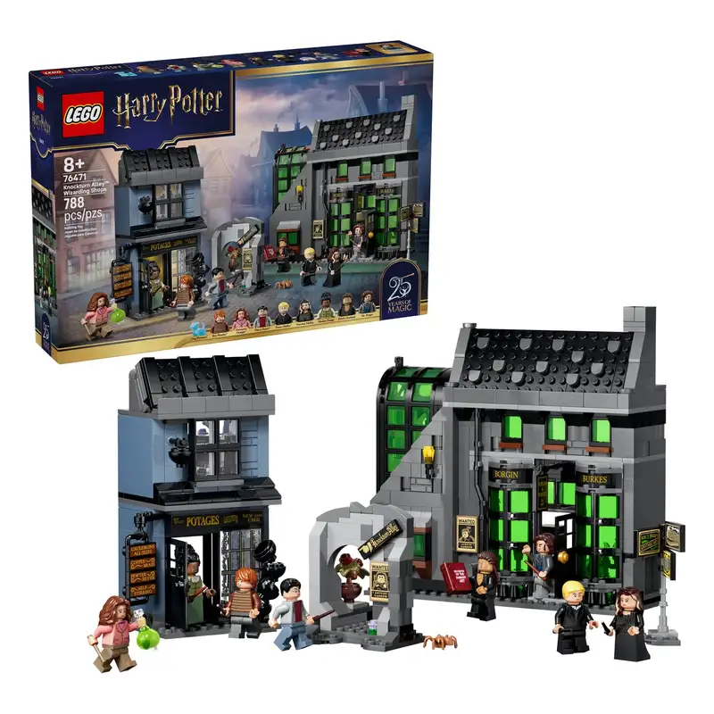 Lego Harry Potter 76471 Tiendas Magicas Del Callejon Knockturn Wiz