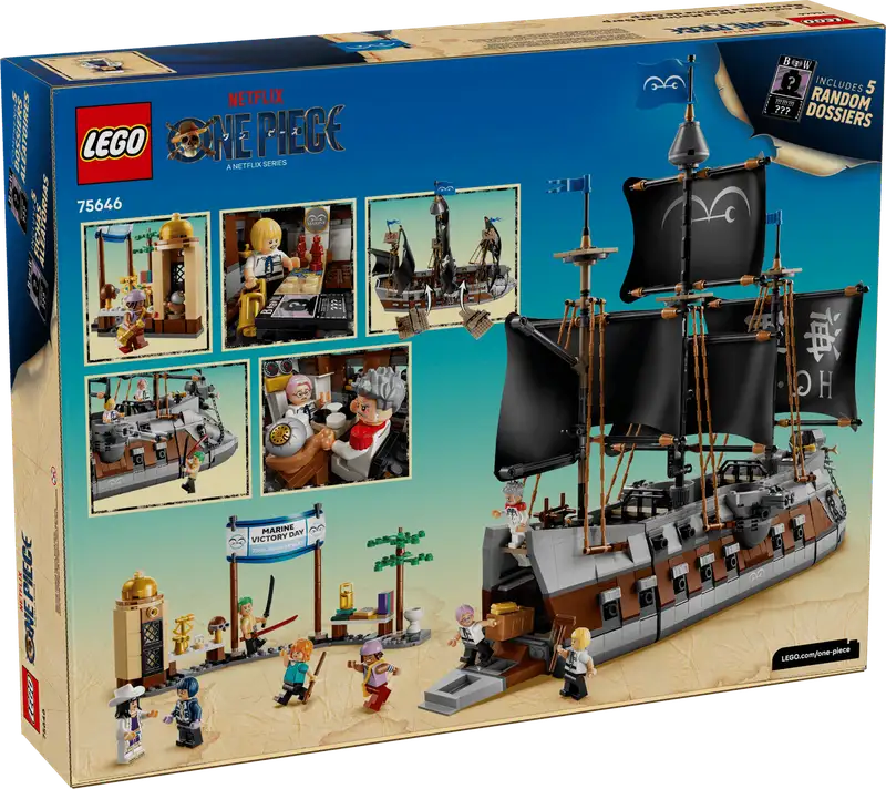Lego One Piece 75646 Barco De La Marina De Garp