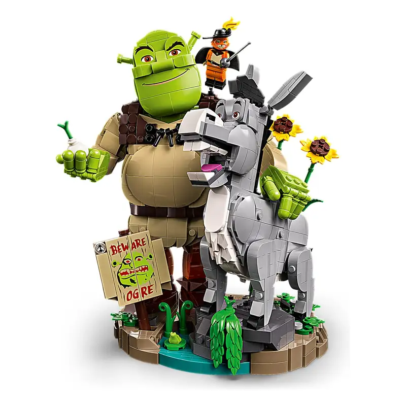 Lego  72423 Shrek, Burro Y Gato Con Botas