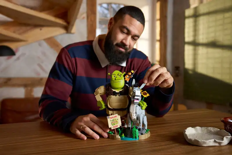 Lego  72423 Shrek, Burro Y Gato Con Botas