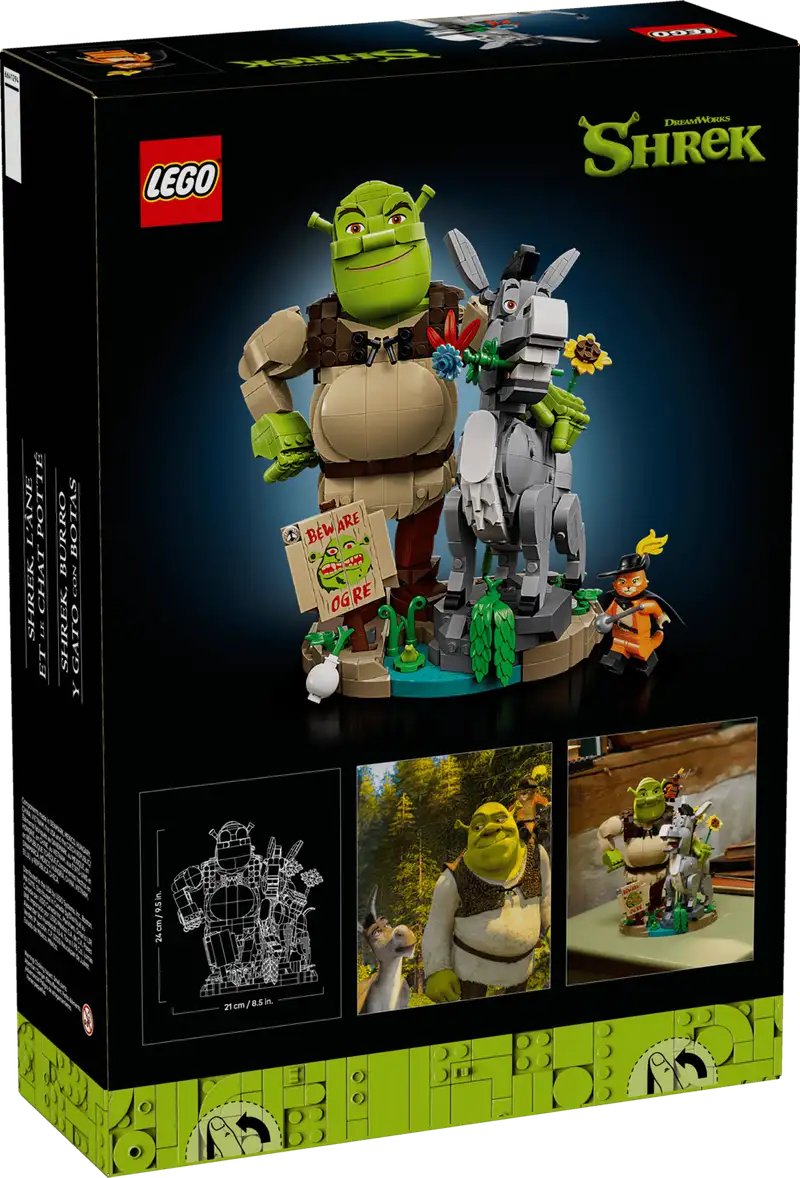Lego  72423 Shrek, Burro Y Gato Con Botas