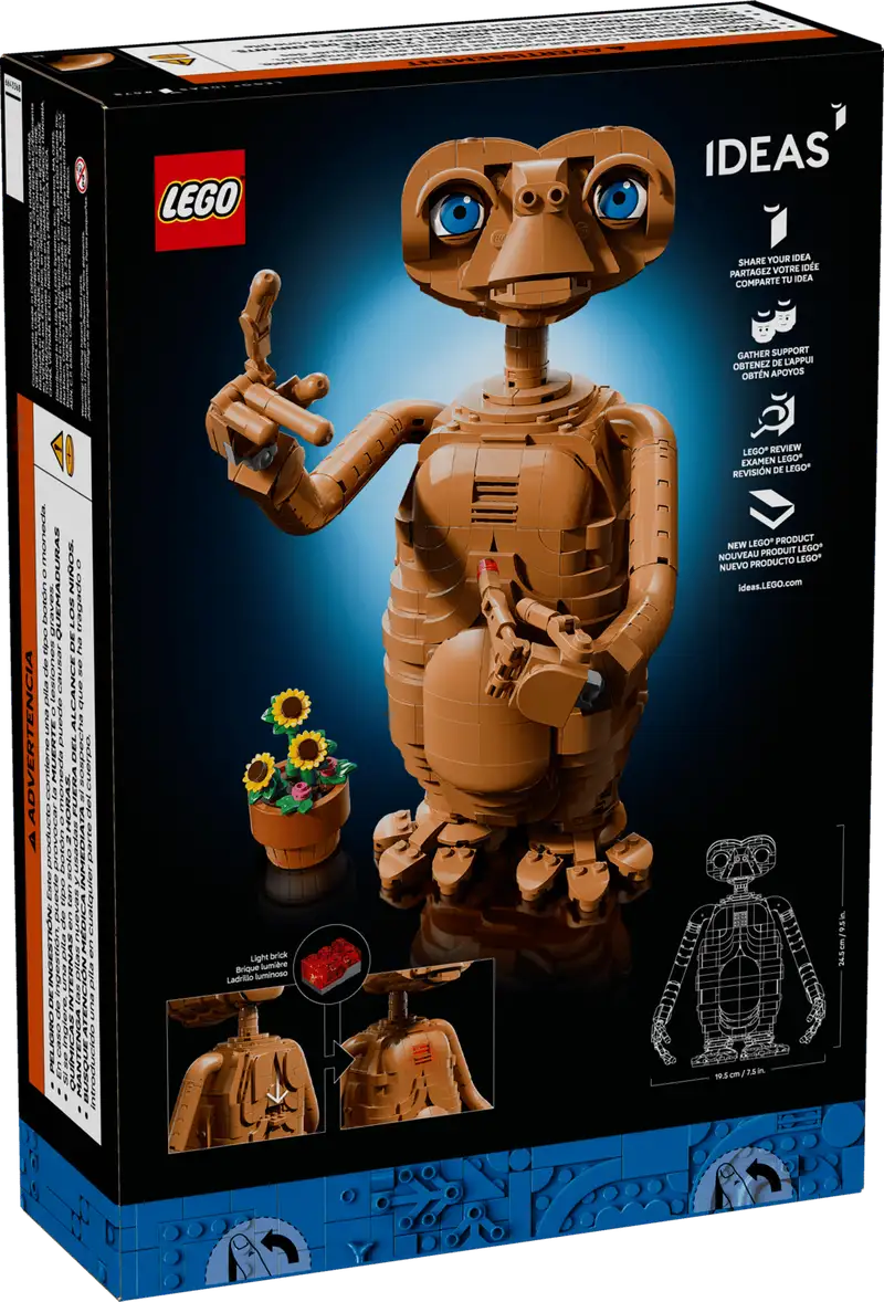 Lego Ideas 21370 E.T El Extratrerrestre