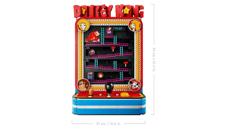 Lego Super Mario Bros 72051 Maquina Recreativa De Donkey Kong
