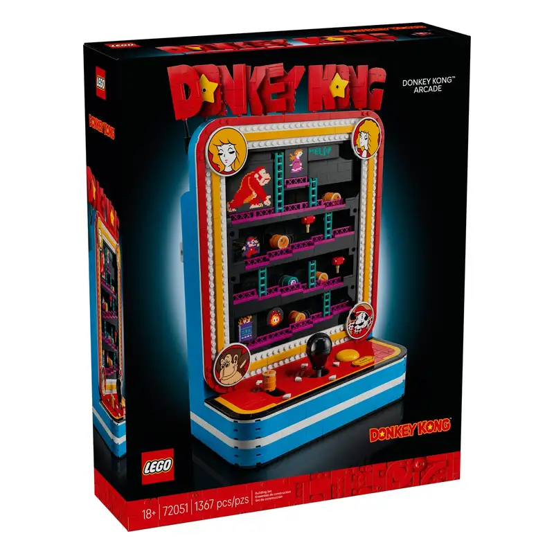 Lego Super Mario Bros 72051 Maquina Recreativa De Donkey Kong