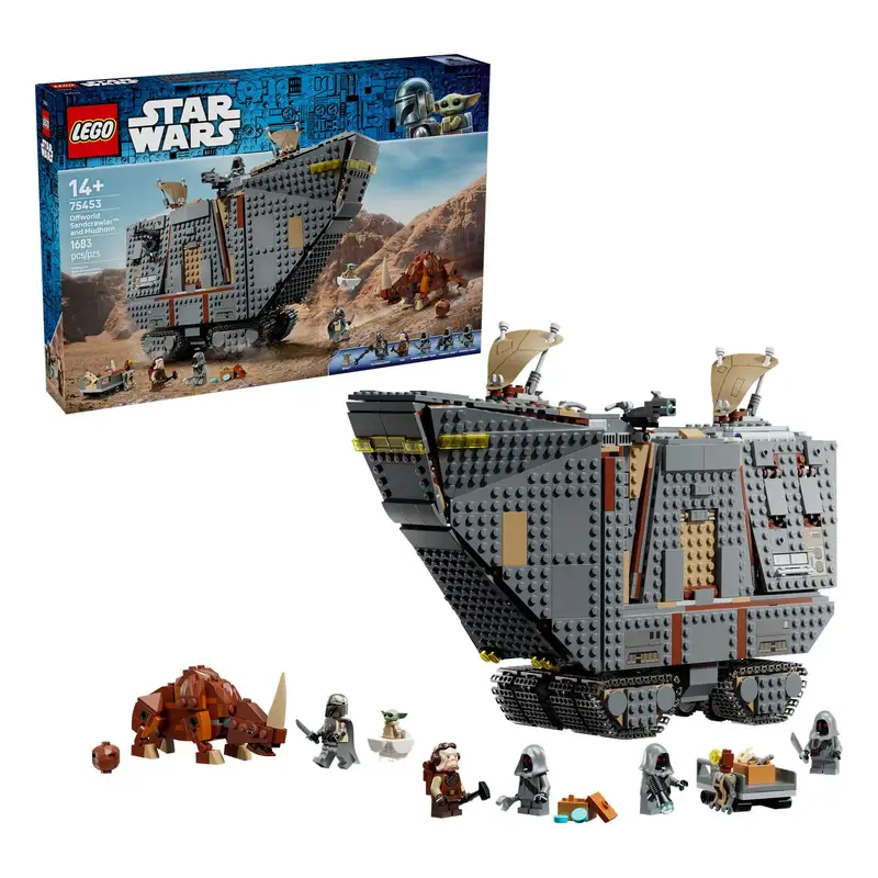 Lego Star Wars 75453 Reptador De Las Arenas Del Exterior Y Mudhorn