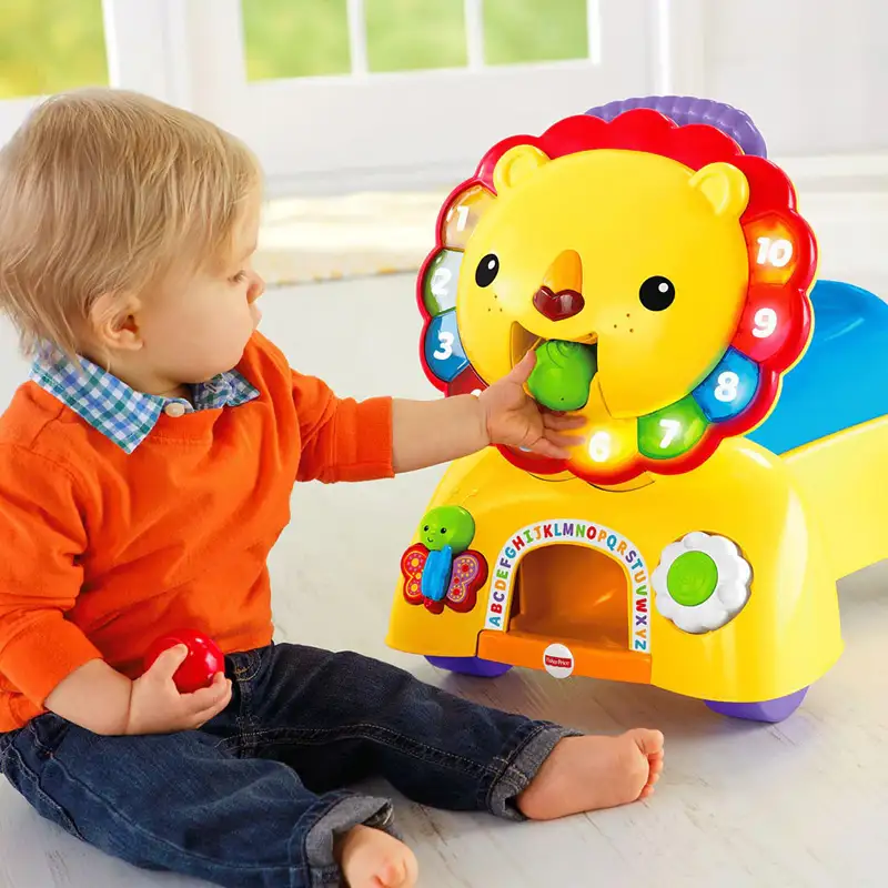 Mattel Fisher Price Dpm74 Leon Caminante Interactivo