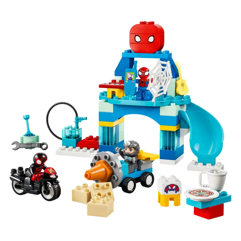 Lego Marvel 10464 Aracnocuartel De Spidey Y Su Superequipo