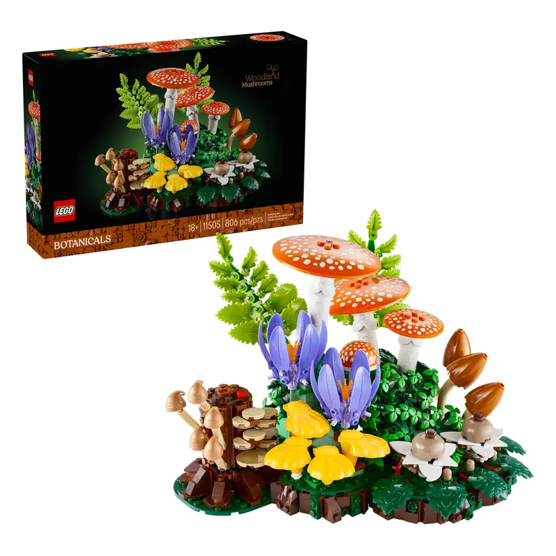 Lego Botanicals 11505 Setas Del Bosque