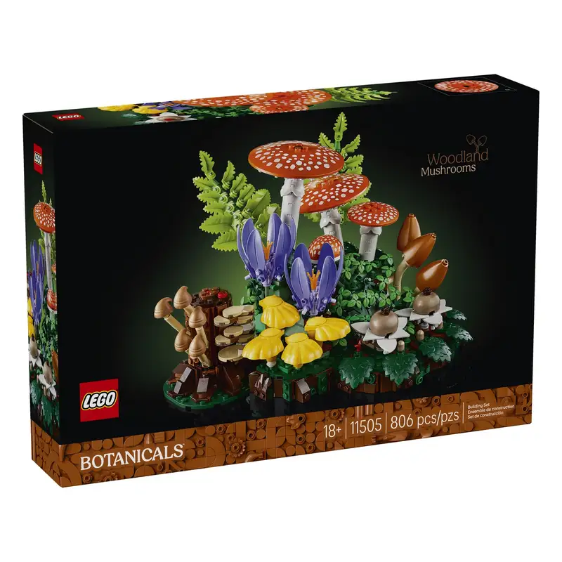Lego Botanicals 11505 Setas Del Bosque