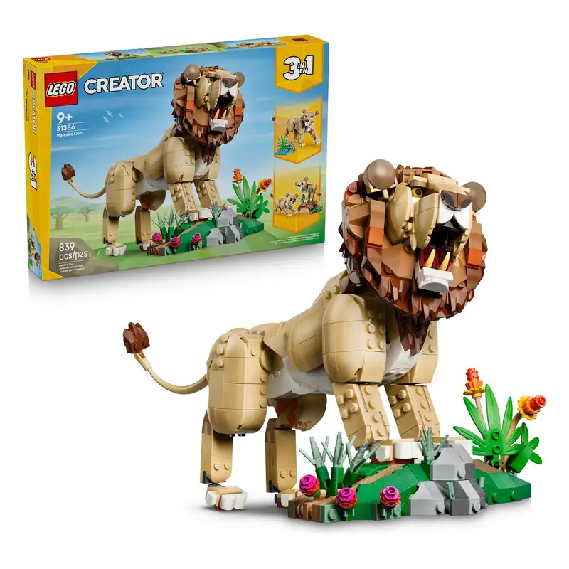Lego Creator 31386 Animales Salvajes: Majestuosos
