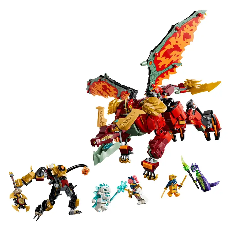 Lego Ninjago 71868 Meca Dragon Transformable De Wyldfyre