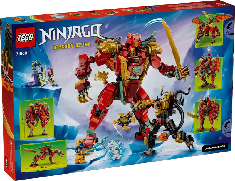 Lego Ninjago 71868 Meca Dragon Transformable De Wyldfyre