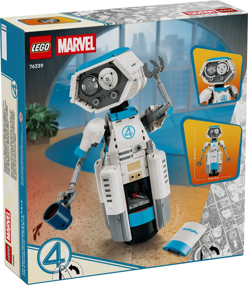 Lego Marvel 76339 Los 4 Fantasticos: H.E.R.B.I.E