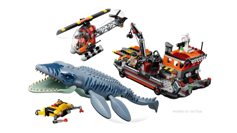 Lego Jurassic World 77983 Ataque Del Dinosaurio Marino Mosasaurus