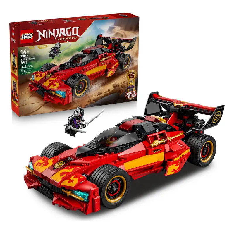 Lego Ninjago 71867 Deportivo Ninja X-1: 15 Aniversario