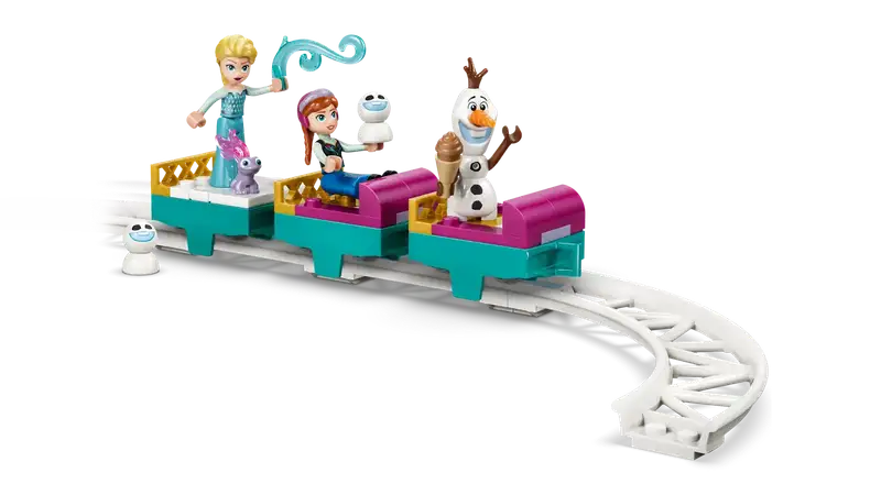 Lego Disney 43281 Castillo De Hielo De Elsa Y Aventura En La Nieve
