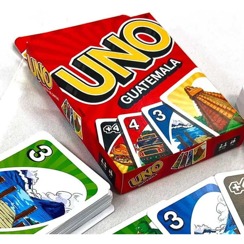 Mattel  X786-502 Juego De Mesa Uno Guatemala