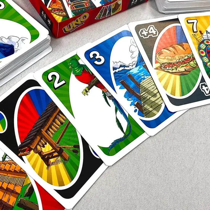 Mattel  X786-502 Juego De Mesa Uno Guatemala