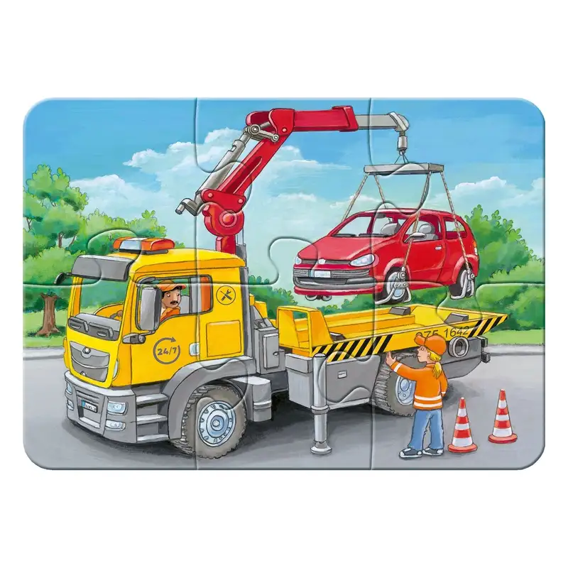 Ravensburger Rompecabezas 56316 Vehiculos De Emergencia
