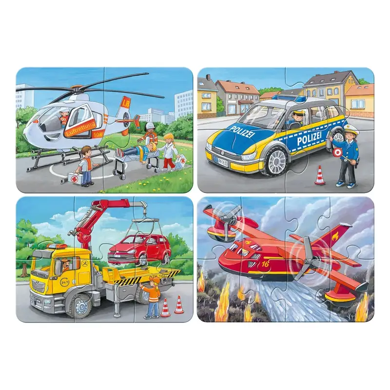 Ravensburger Rompecabezas 56316 Vehiculos De Emergencia