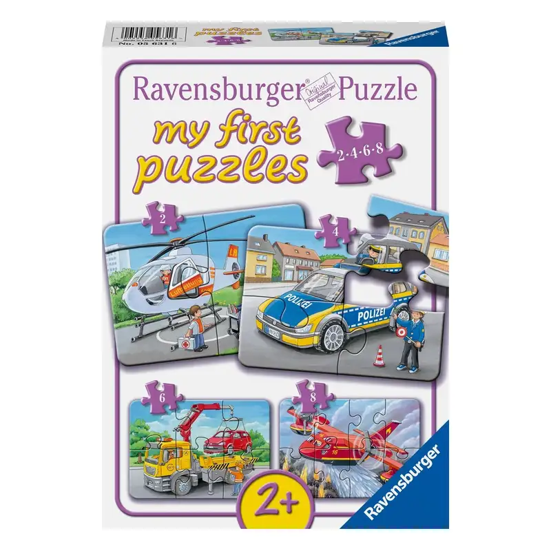 Ravensburger Rompecabezas 56316 Vehiculos De Emergencia